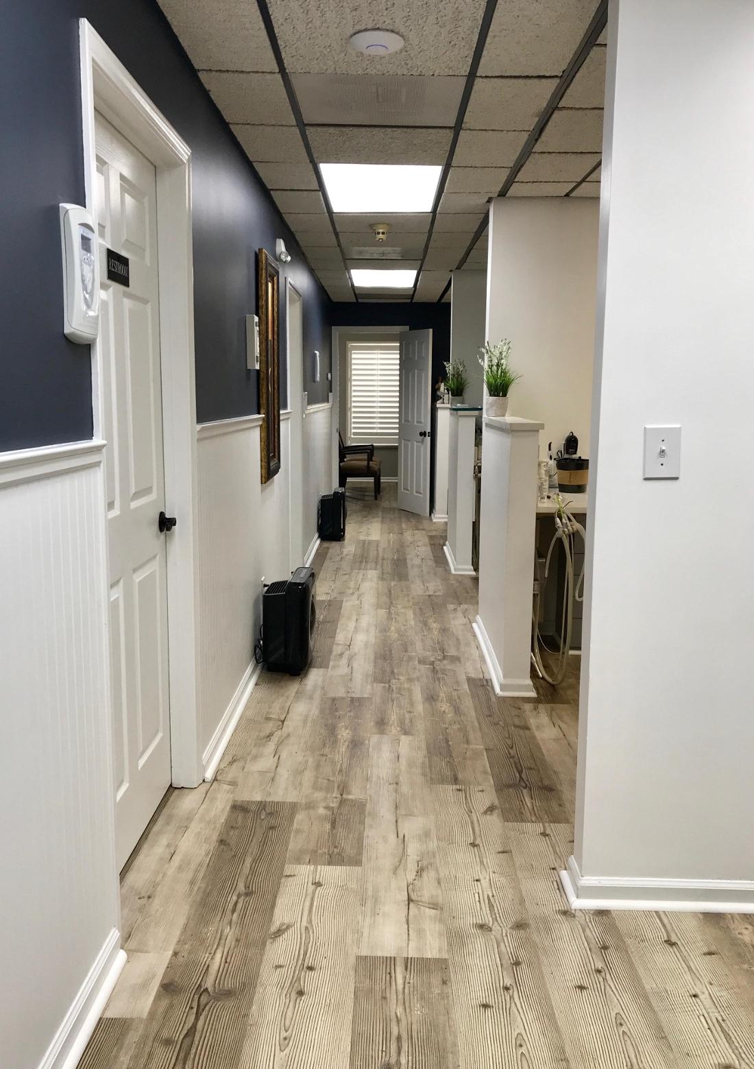 hallway in hosaka family dental l dentist 30080